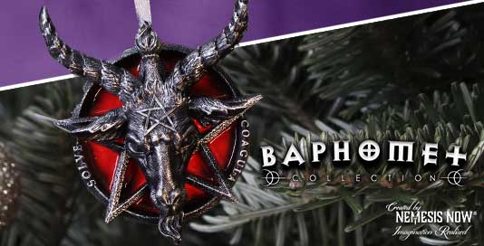 Occult Baphoment Hanging Ornament | Nemesis Now