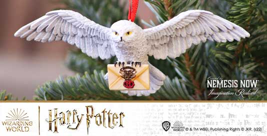 Harry Potter Hedwig Hanging Ornament | Nemesis Now