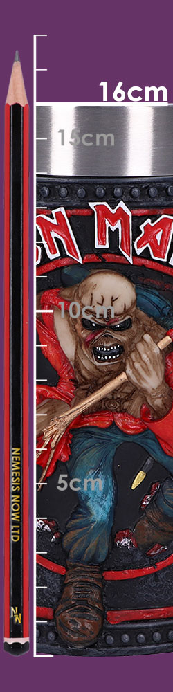 Iron Maiden Tankard 14cm