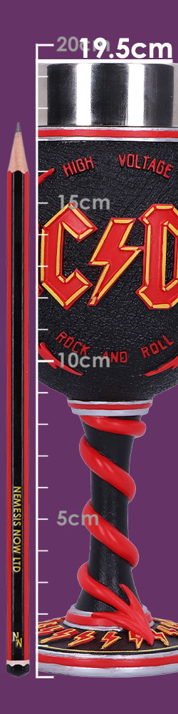 ACDC High Voltage Goblet 19.5cm