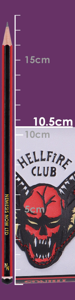 Stranger Things Hellfire Club Embossed Purse 18.5cm Stranger Things Hellfire Club Embossed Purse 18.5cm