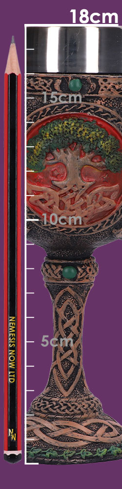 Tree Of Life Goblet 17.5cm