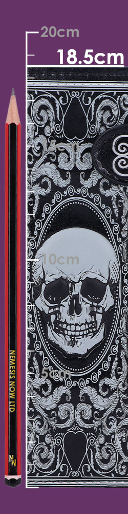 Skull Tarot Purse 18.5cm