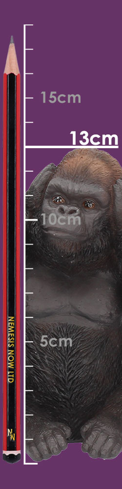Three Wise Gorillas 13cm