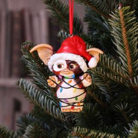 Gremlins Gizmo in Fairy Lights Hanging Ornament