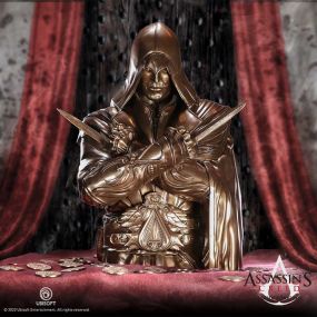 Assassin's Creed® Ezio Bust Box Bronze 30cm