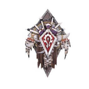 World of Warcraft Horde Wall Plaque 30cm Gaming Coming Soon