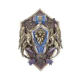 World of Warcraft Alliance Wall Plaque 30cm Gaming Coming Soon