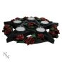 Pentagram Rose Tealight Holder 29.5cm Witchcraft & Wiccan Wiccan & Witchcraft