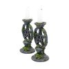 Wiccan Pentagram Candlesticks 15cm (Set of 2) Witchcraft & Wiccan Gifts Under £100