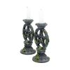 Wiccan Pentagram Candlesticks 15cm (Set of 2) Witchcraft & Wiccan Gifts Under £100