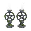 Wiccan Pentagram Candlesticks 15cm (Set of 2) Witchcraft & Wiccan Back in Stock