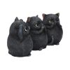 Three Wise Fat Cats 8.5cm Cats Gifts Under £100