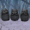 Three Wise Fat Cats 8.5cm Cats Gifts Under £100