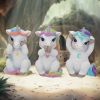 Three Wise Cutiecorns 9.5cm Unicorns Gifts Under £100