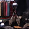 Broomstick Tea light holder 20.5cm Witchcraft & Wiccan Last Chance to Buy