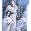 Winter Guardians Embossed Purse (AS) 18.5cm Wolves Stock Arrivals