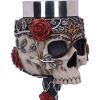 Gothic Roses Goblet 18cm Skulls Stock Arrivals