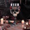 Gothic Roses Goblet 18cm Skulls Stock Arrivals