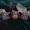 Three Wise Bats 8.5cm Bats Halloween Highlights Figurines