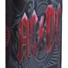 ACDC Black Ice Embossed Purse 18.5cm Band Licenses Purses