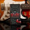 ACDC Black Ice Embossed Purse 18.5cm Band Licenses April Flash Sale Day 4