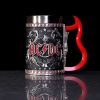 ACDC Back in Black Tankard 16cm Band Licenses Back in Stock