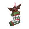 Gremlins Mohawk in Stocking Hanging Ornament 12cm Fantasy Licensed Film