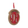 Harry Potter Platform 9 3/4 Hanging Ornament 8.2cm Fantasy Christmas Product Guide