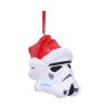 Stormtrooper Santa Hat Hanging Ornament 8.3cm Sci-Fi Christmas Product Guide