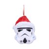 Stormtrooper Santa Hat Hanging Ornament 8.3cm Sci-Fi Christmas Product Guide