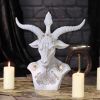 Baphomet Bust (White) 33.5cm Baphomet Gifts Under £100