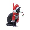 Candy Cane Cat Hanging Ornament (LP) 9cm Cats Christmas Product Guide