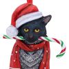 Candy Cane Cat Hanging Ornament (LP) 9cm Cats Gifts Under £100