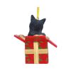 Present Cat Hanging Ornament (LP) 9cm Cats Gifts Under £100