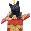 Present Cat Hanging Ornament (LP) 9cm Cats Cats