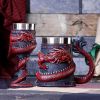 Dragon Coil Goblet Red 20cm Dragons Year Of The Dragon