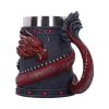 Dragon Coil Tankard Red 16cm Dragons Year Of The Dragon