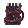 Dragon Coil Tankard Red 16cm Dragons Year Of The Dragon