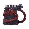 Dragon Coil Tankard Red 16cm Dragons Year Of The Dragon