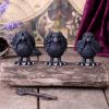 Three Wise Ravens 8.7cm Ravens Christmas Gift Guide Figurines