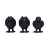 Three Wise Ravens 8.7cm Ravens Christmas Gift Guide Figurines