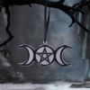 Triple Moon Magic Hanging Ornament 7.5cm Witchcraft & Wiccan Last Chance to Buy