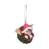 Gremlins Gizmo in Wreath Hanging Ornament 10cm Fantasy Gifts Under £100