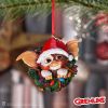 Gremlins Gizmo in Wreath Hanging Ornament 10cm Fantasy Gifts Under £100