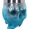 Soul Spirit Water Goblet (Blue) 19.3cm Skulls Christmas Gift Guide Drinkware