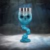 Soul Spirit Water Goblet (Blue) 19.3cm Skulls Christmas Gift Guide Drinkware