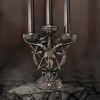 Baphomet's Radiance Candelabra 46cm Baphomet Gothic Product Guide