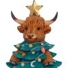 Winter Highland Cow Tree Unspecified Out Of Stock