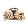 Three Wise Skulls Tealight Holder 11cm Skulls Skulls (Premium)